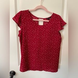 Papermoon Kiera Keyhole Back Blouse